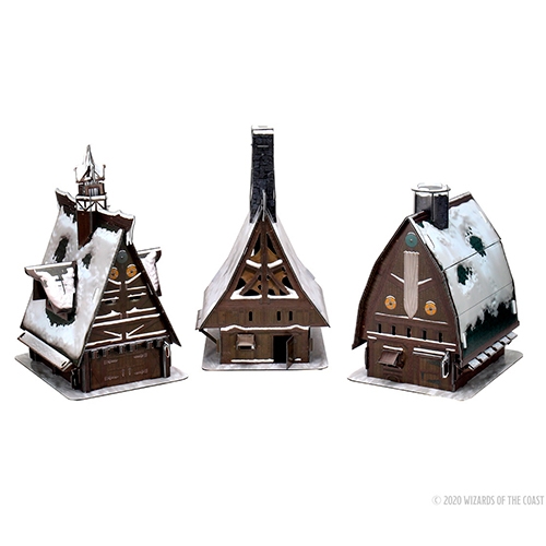 DnD Icons of the Realms - Icewind Dale - Ten Towns Papercraft Set